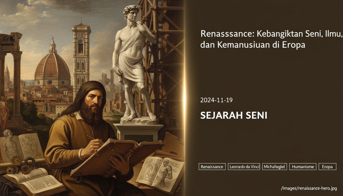 Renaissance: Kebangkitan Seni, Ilmu, dan Kemanusiaan di Eropa