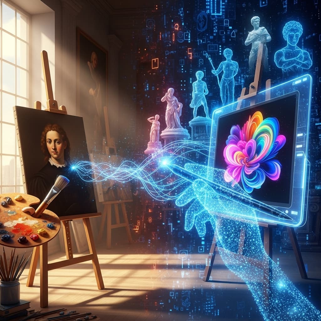 Digital Art: Evolusi Seni di Era Teknologi dan Media Baru