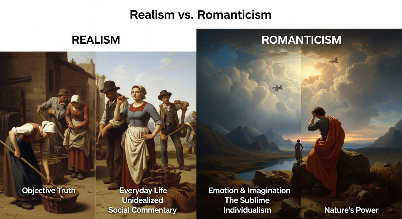 Realism vs Romanticism